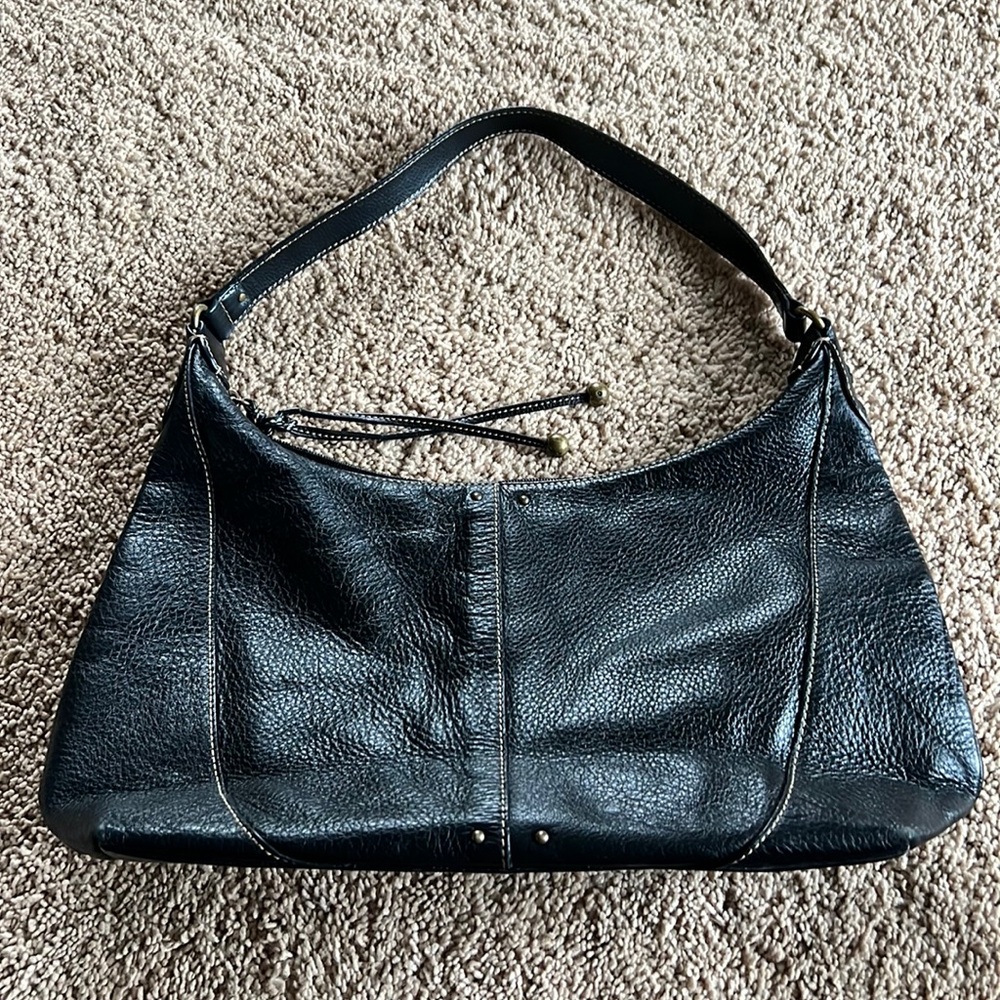 The Sak Pebbled Leather Satchel Purse